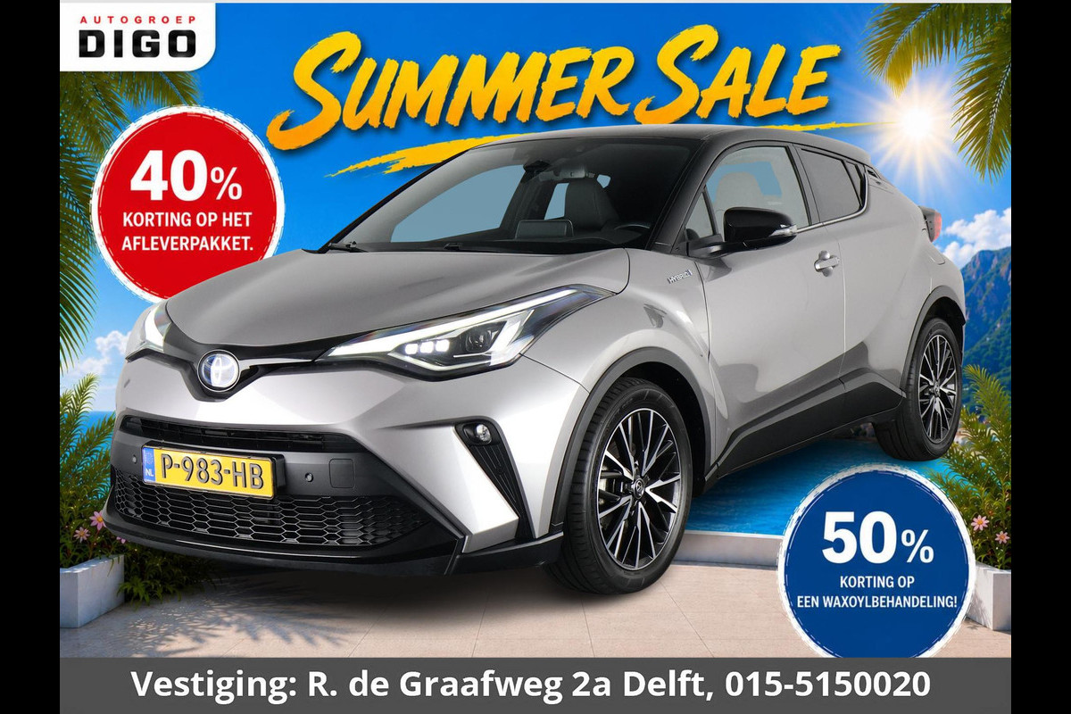 Toyota C-HR 1.8 Hybrid Executive Bi-Tone | JBL Audio | Dodehoek Detectie | Apple Carplay & AndroidAUTO | Half Leder |