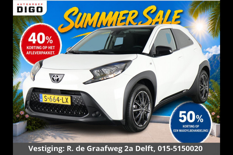 Toyota Aygo X 1.0 VVT-i MT Play Sport | Apple Carplay & AndroidAUTO | Airco | Camera | Privacy Glass | *DEMO*