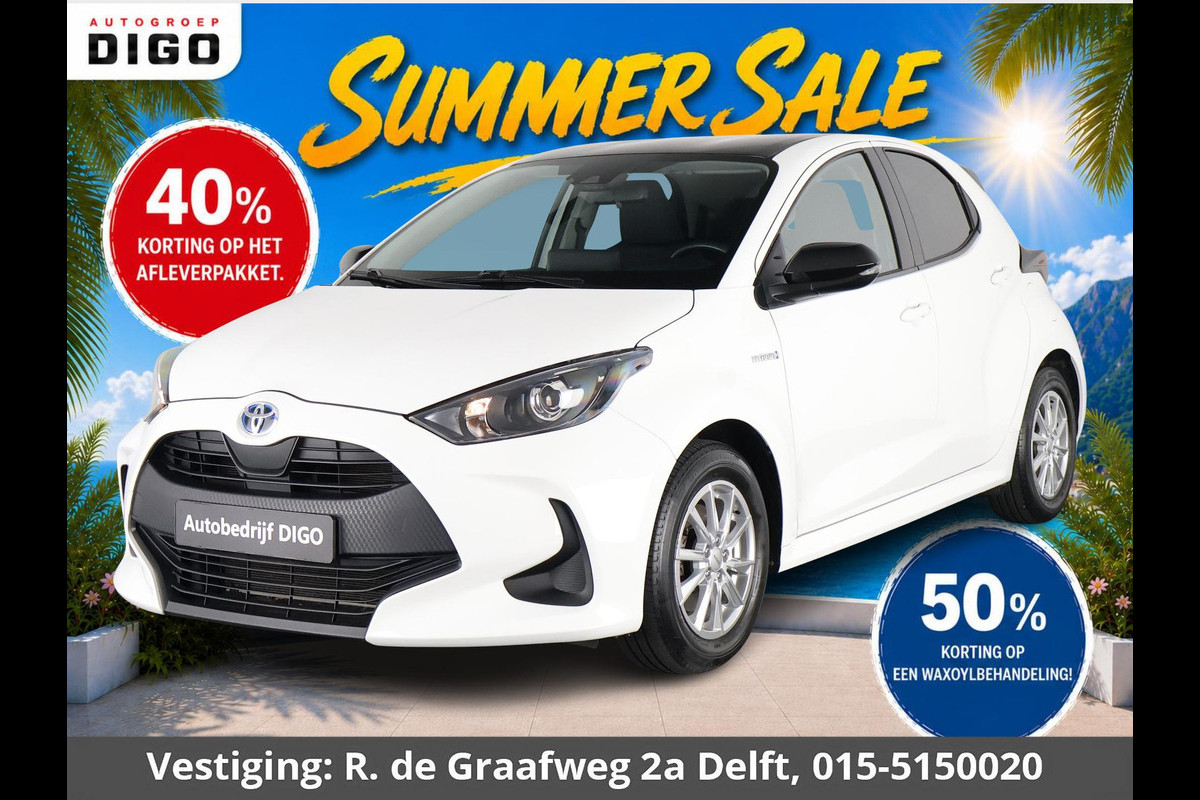 Toyota Yaris 1.5 Hybrid Active Sport | Stoelverwarming | Navigatie | Camera | Apple Carplay & AndroidAUTO |
