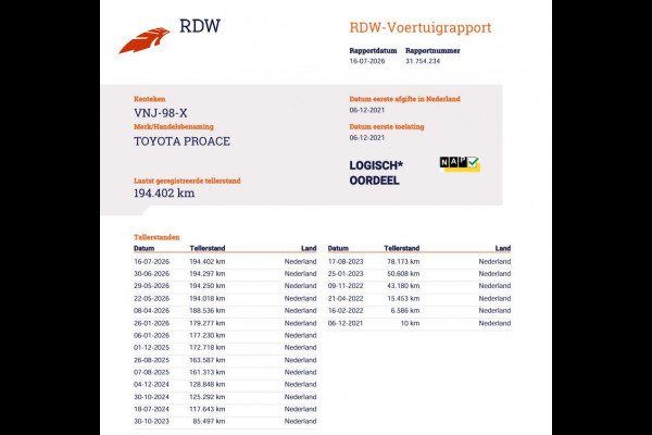 Toyota ProAce Worker 2.0 D 145pk Euro 6 - DC 6 Pers. - Trekhaak - Apple