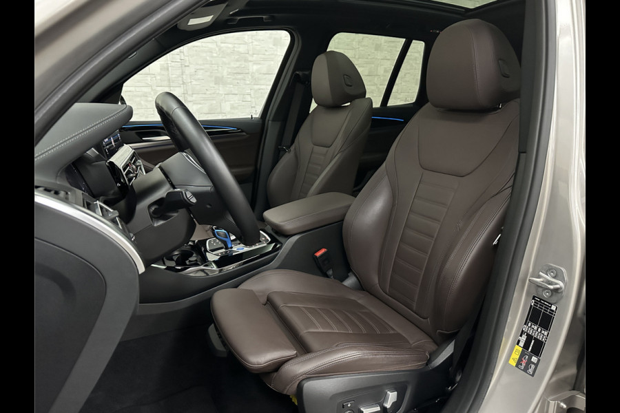 BMW iX3 M-Sport 80 kWh | Panorama | 360 Camera | ACC | Leder | 99% SOH | Head-Up | Keyless-Entry | Harman-Kardon | Memory | Dodehoek | 3-Zone Clima | Sfeerverlichting | Carplay | ISO-Glas | Draadloos Laden | Bovag Garantie |