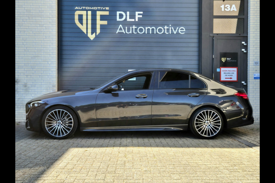 Mercedes-Benz C-Klasse 180 AMG Line | Burmester | Wit leder | Pano