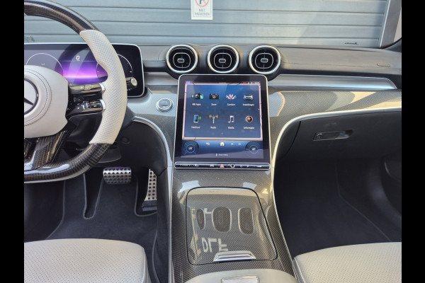 Mercedes-Benz C-Klasse 180 AMG Line | Burmester | Wit leder | Pano