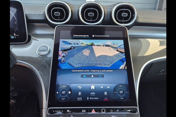 Mercedes-Benz C-Klasse 180 AMG Line | Burmester | Wit leder | Pano