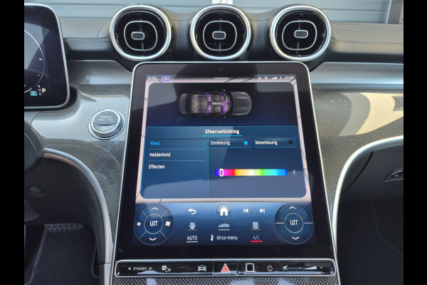 Mercedes-Benz C-Klasse 180 AMG Line | Burmester | Wit leder | Pano