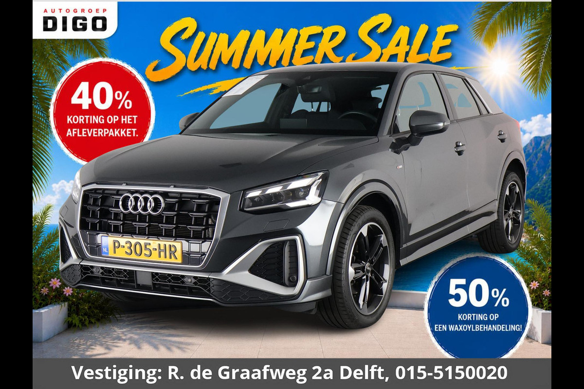 Audi Q2 30 TFSI S Edition | Digitale Cockpit | Stoel Verwarming | Camera |