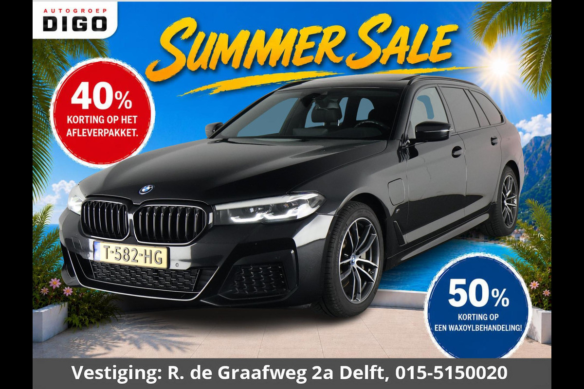 BMW 5 Serie Touring 530e Business Edition Plus M-Pakket | Stoelverwarming | Harman Kardon | Panoramadak |