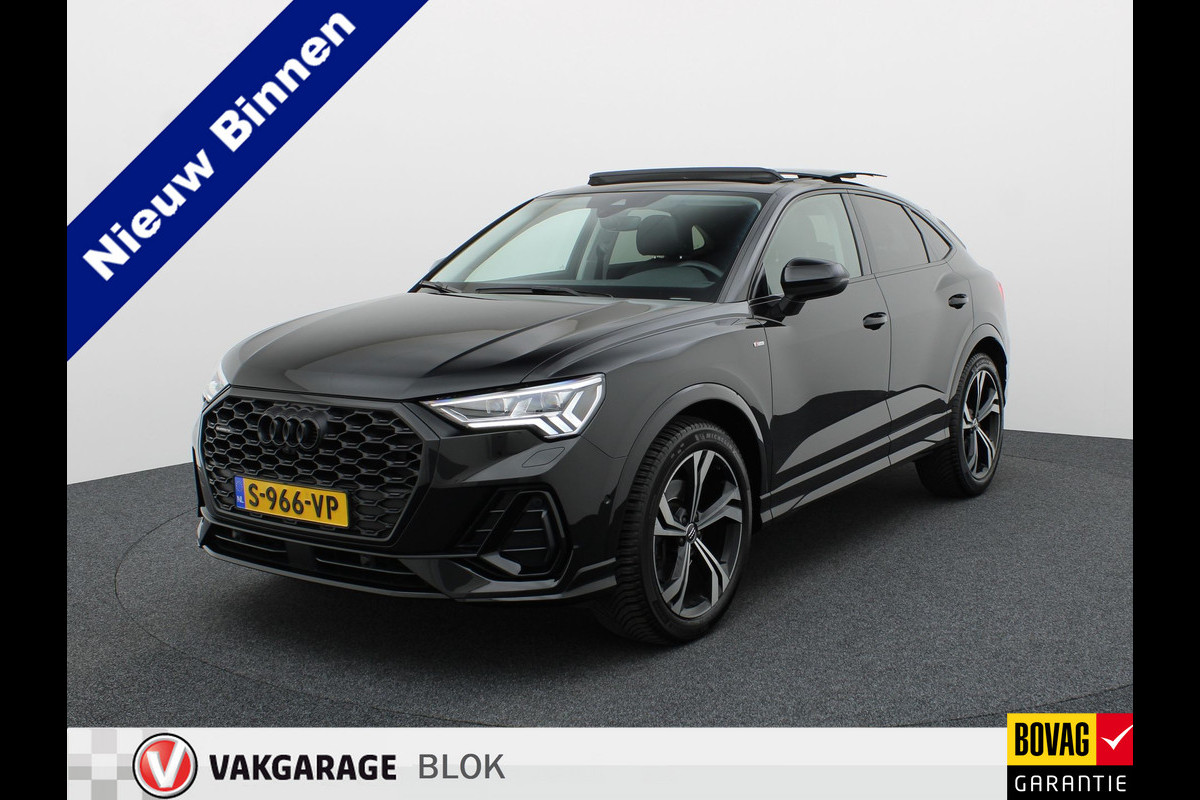 Audi Q3 Sportback 40 TFSI quattro S Edition | Panodak | Trekhaak wegkl. | 20'' | 360 Camera | Elk. A-klep | Prijs Rijklaar!!