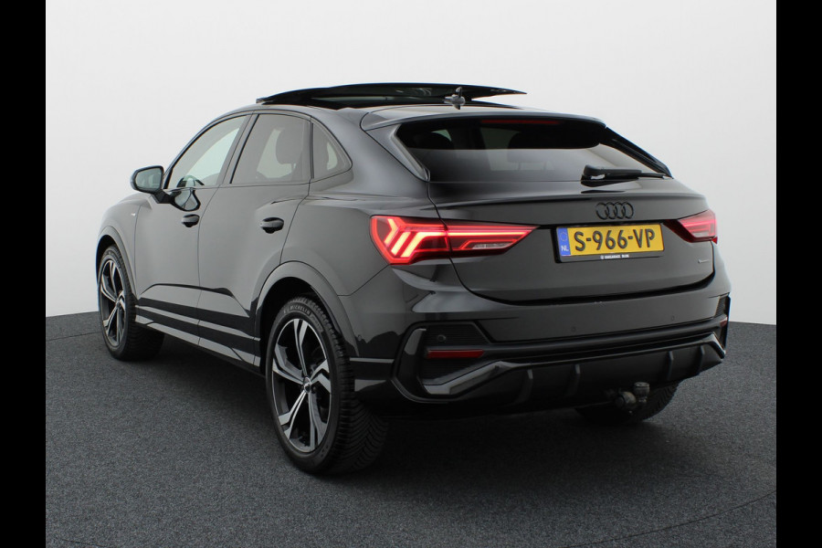 Audi Q3 Sportback 40 TFSI quattro S Edition | Panodak | Trekhaak wegkl. | 20'' | 360 Camera | Elk. A-klep | Prijs Rijklaar!!