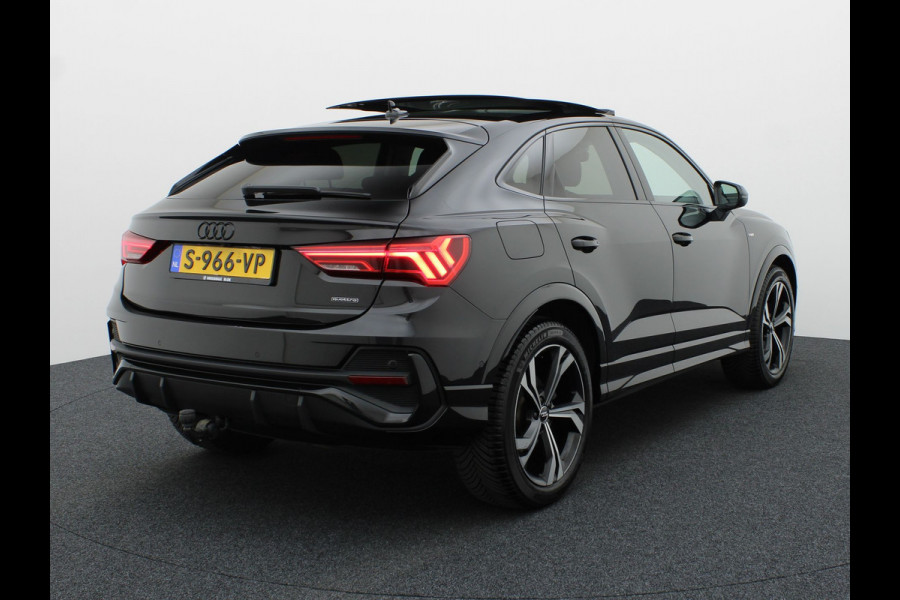 Audi Q3 Sportback 40 TFSI quattro S Edition | Panodak | Trekhaak wegkl. | 20'' | 360 Camera | Elk. A-klep | Prijs Rijklaar!!