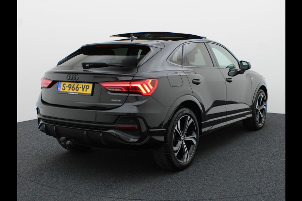 Audi Q3 Sportback 40 TFSI quattro S Edition | Panodak | Trekhaak wegkl. | 20'' | 360 Camera | Elk. A-klep | Prijs Rijklaar!!