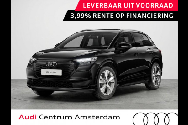 Audi Q4 e-tron Advanced edition 63 kWh 204 pk | Glazen panoramadak | Trekhaak | Techniekpakket plus | Lichtpakket plus |