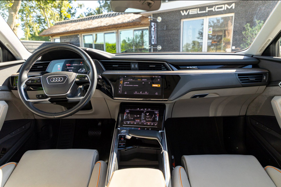Audi e-tron E-tron 55 quattro advanced Pro Line Plus 95 kWh Soh 95% I Siambiege I Luchtvering I Stoelkoeling & verwarming I B&O