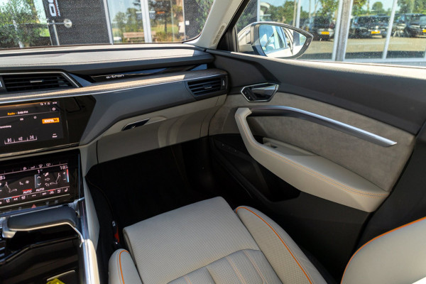 Audi e-tron E-tron 55 quattro advanced Pro Line Plus 95 kWh Soh 95% I Siambiege I Luchtvering I Stoelkoeling & verwarming I B&O