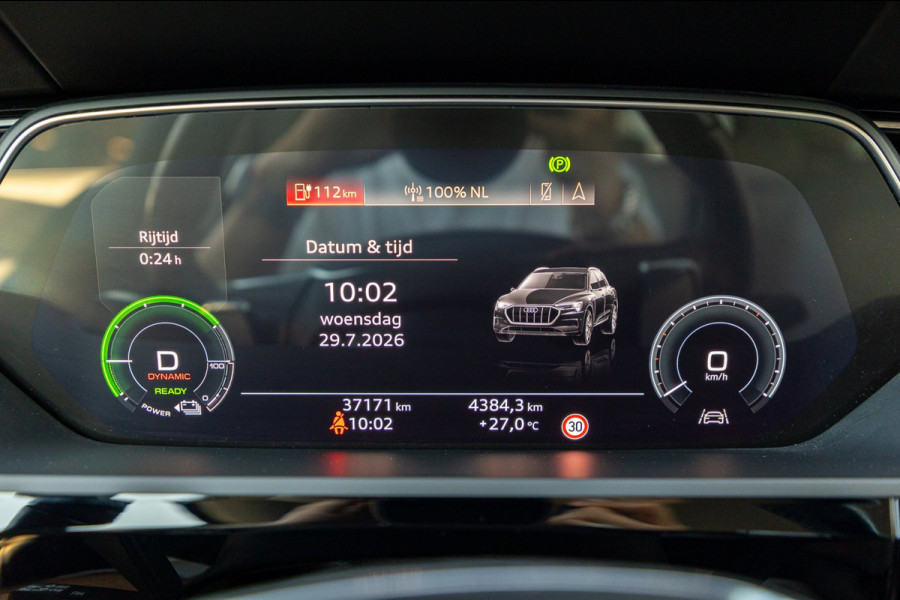 Audi e-tron E-tron 55 quattro advanced Pro Line Plus 95 kWh Soh 95% I Siambiege I Luchtvering I Stoelkoeling & verwarming I B&O
