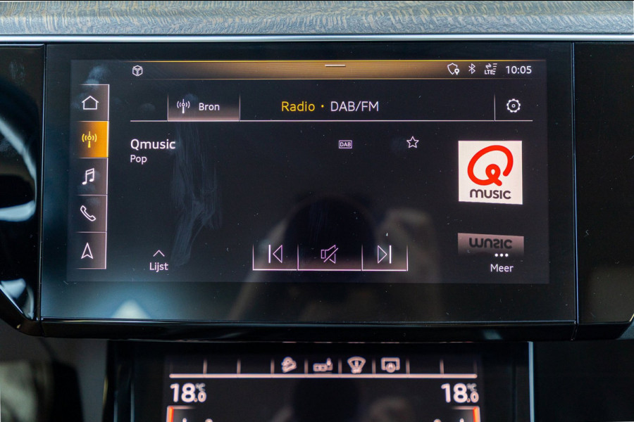 Audi e-tron E-tron 55 quattro advanced Pro Line Plus 95 kWh Soh 95% I Siambiege I Luchtvering I Stoelkoeling & verwarming I B&O