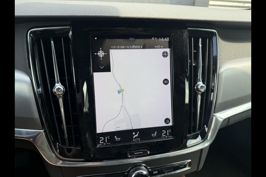 Volvo S90 2.0 D4 Momentum+ | Navigatie | Lederen Bekleding | Trekhaak | Elektrische Achterklep | Stoelverwarming |