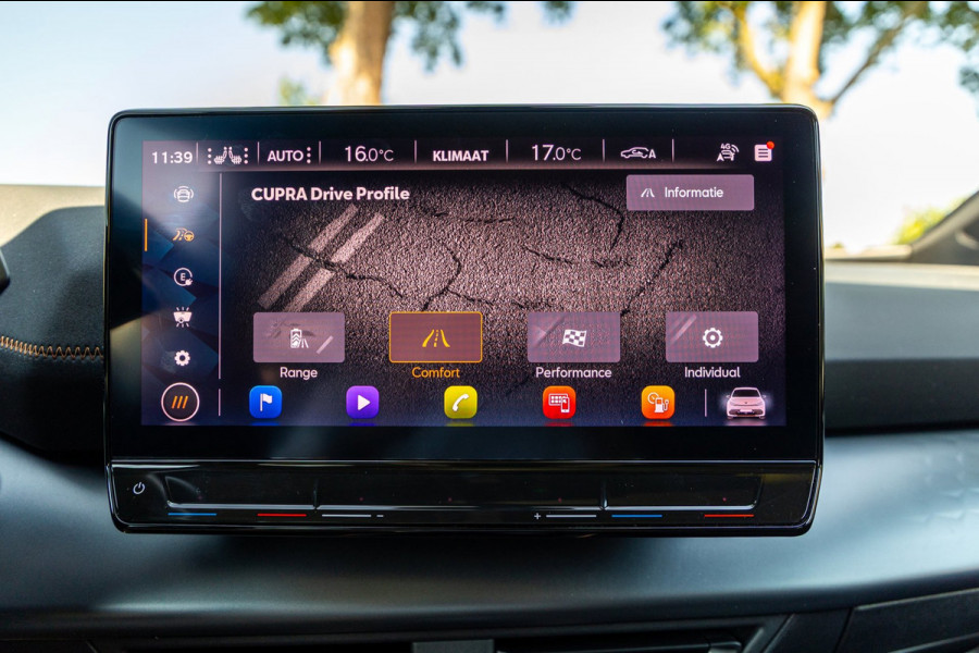 CUPRA Born Copper Edition One 62 kWh Soh 89% I Panoramadak I Adaptive Cruise I 360 Camera I CarPlay I Android I NL Auto I NAP