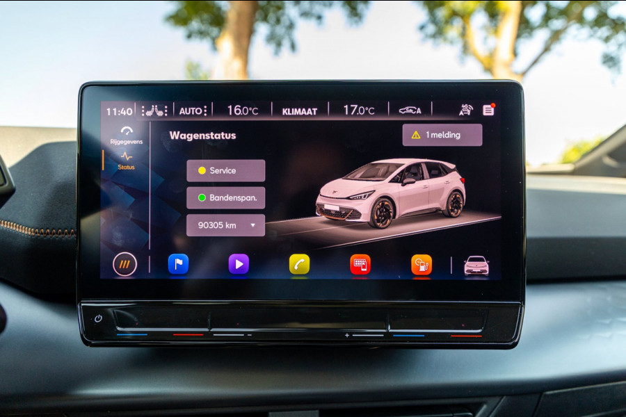CUPRA Born Copper Edition One 62 kWh Soh 89% I Panoramadak I Adaptive Cruise I 360 Camera I CarPlay I Android I NL Auto I NAP