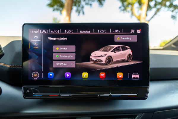 CUPRA Born Copper Edition One 62 kWh Soh 89% I Panoramadak I Adaptive Cruise I 360 Camera I CarPlay I Android I NL Auto I NAP