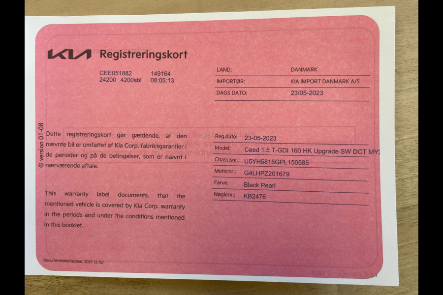 Kia Ceed Sportswagon 1.5 T-GDi DynamicLine GT-Line|160PK|AUTOMAAT|ACC|CARPLAY|CAMERA|STOEL+STUURVERW.|CLIMATE+CRUISE|1 EIG|IN.BTW|