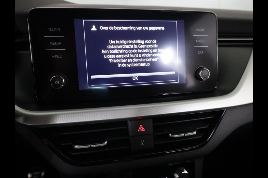 Škoda Kamiq 1.0 TSI Sport Business 110 pk | Navigatie via App | Parkeersensoren achter | Autom. airco | Apple Carplay/Android Auto | LED koplampen |