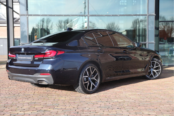 BMW 5 Serie 530e M Sport |HIFI|Stuurver|Drivingass|CarbonZwart|