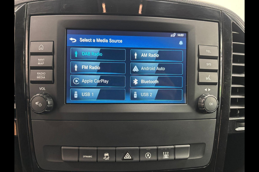 Mercedes-Benz Vito 114 CDI Extra Lang Automaat Airco ACC Camera Navigatie Apple Carplay/Android Auto Trekhaak Parkeersensoren