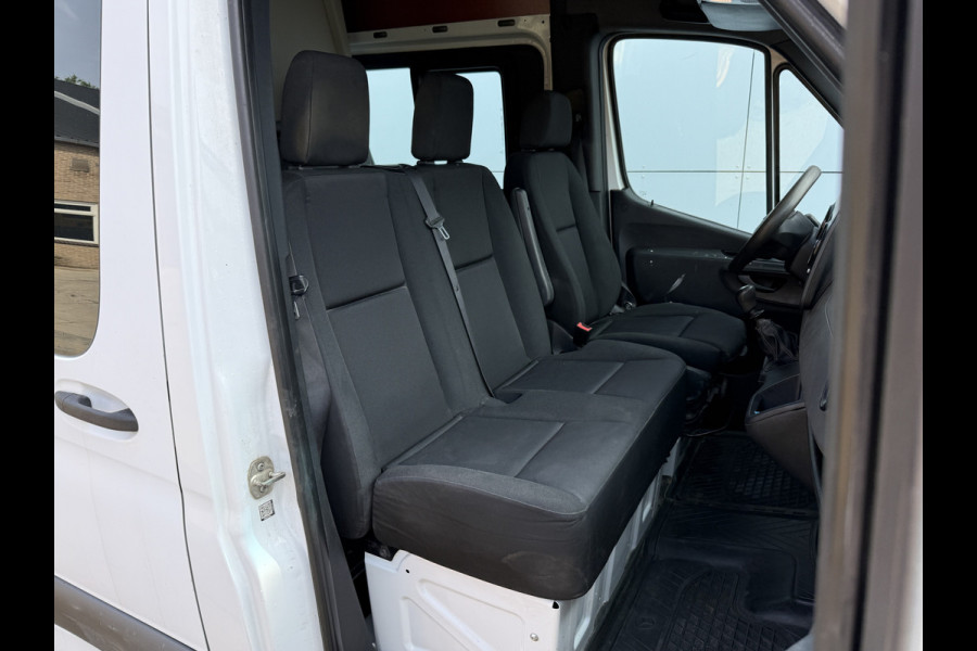 Mercedes-Benz Sprinter 514 2.2 CDI L2H2 Dubbele Cabine DoKa Mixto Dubbellucht Brandstoftank Climate Control Cruise Control Carplay Trekhaak Camera