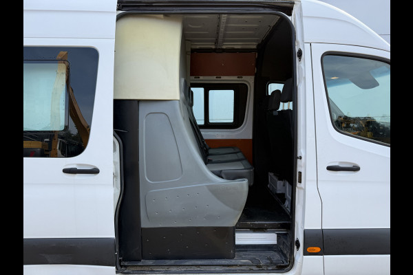 Mercedes-Benz Sprinter 514 2.2 CDI L2H2 Dubbele Cabine DoKa Mixto Dubbellucht Brandstoftank Climate Control Cruise Control Carplay Trekhaak Camera