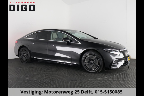 Mercedes-Benz EQS 450+ AMG LINE 108 kWh SOH 99% GARANTIE 2032* 1e EIG. NL AUTO. PANORAMA DAK . 360 GRADEN CAMERA .