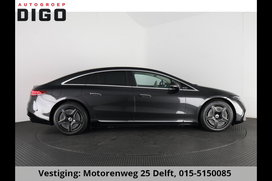 Mercedes-Benz EQS 450+ AMG LINE 108 kWh SOH 99% GARANTIE 2032* 1e EIG. NL AUTO. PANORAMA DAK . 360 GRADEN CAMERA .