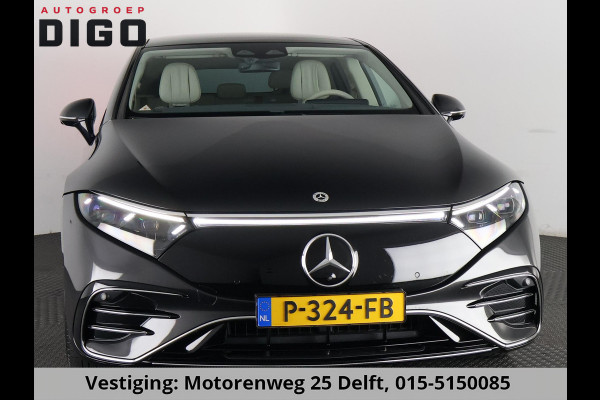 Mercedes-Benz EQS 450+ AMG LINE 108 kWh SOH 99% GARANTIE 2032* 1e EIG. NL AUTO. PANORAMA DAK . 360 GRADEN CAMERA .