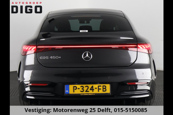 Mercedes-Benz EQS 450+ AMG LINE 108 kWh SOH 99% GARANTIE 2032* 1e EIG. NL AUTO. PANORAMA DAK . 360 GRADEN CAMERA .