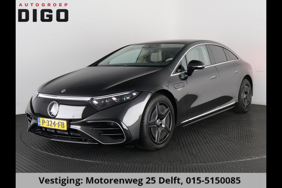 Mercedes-Benz EQS 450+ AMG LINE 108 kWh SOH 99% GARANTIE 2032* 1e EIG. NL AUTO. PANORAMA DAK . 360 GRADEN CAMERA .