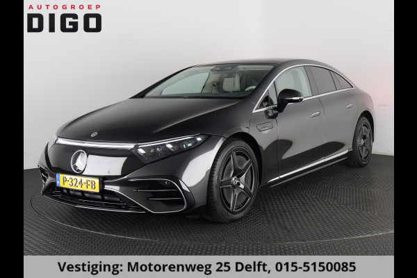 Mercedes-Benz EQS 450+ AMG LINE 108 kWh SOH 99% GARANTIE 2032* 1e EIG. NL AUTO. PANORAMA DAK . 360 GRADEN CAMERA .