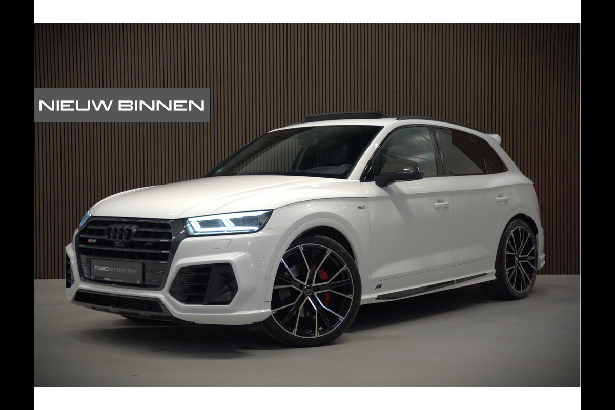 Audi Q5 3.0 TFSI SQ5 quattro Pro Line Plus | ABT | Carbon | Bang & Olufsen | Panoramdak | Stoelverwarming | Head-Up Display | 360 Camera | Dodehoekdetectie | Keyless | RS Stoelen | Massage | Memory Seat | Elektrische Stoelen | Adaptiv