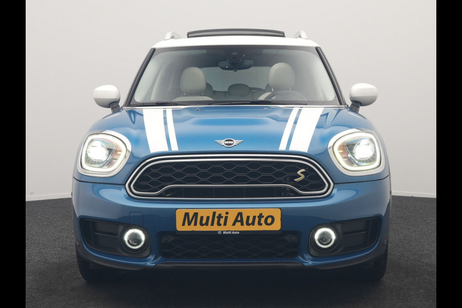 MINI Countryman 1.5 Cooper S E ALL4 Chili PHEV 220pk Dealer O.H. | Panodak | Head Up | Adaptive Cruise | Camera | Lederen Sportstoelen Verwarmd | Keyless | Sfeerverlichting | Apple Carplay | Plug In Hybrid |