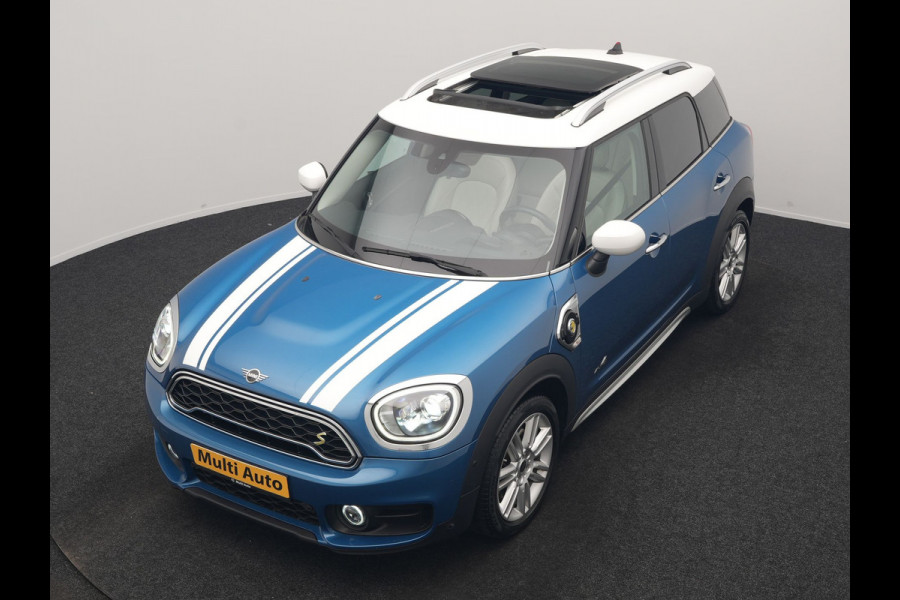 MINI Countryman 1.5 Cooper S E ALL4 Chili PHEV 220pk Dealer O.H. | Panodak | Head Up | Adaptive Cruise | Camera | Lederen Sportstoelen Verwarmd | Keyless | Sfeerverlichting | Apple Carplay | Plug In Hybrid |