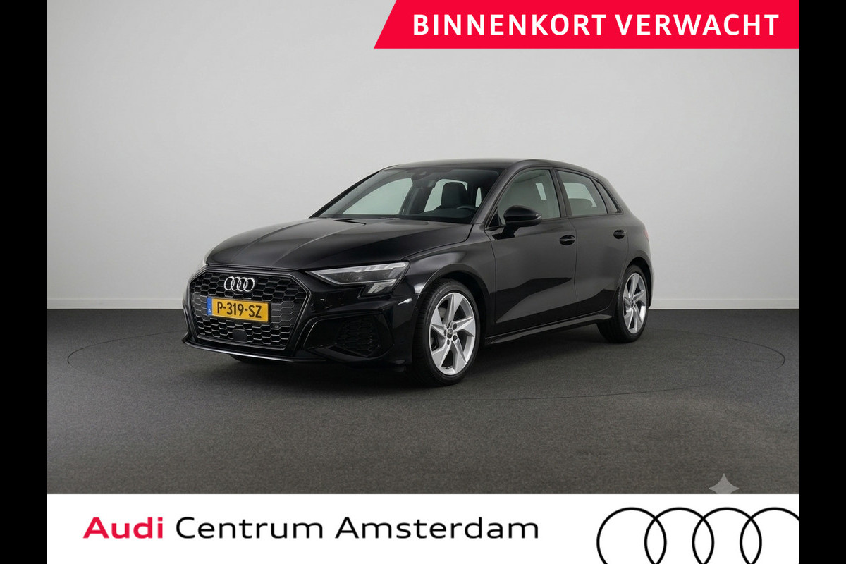 Audi A3 Sportback 30 TFSI S edition 110 pk S-tronic | Navigatie | Parkeersensoren (Park assist) | Lederen bekleding | Apple Carplay/Android Auto | S-Line |