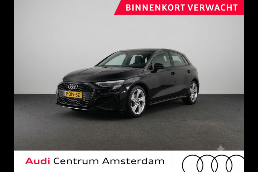 Audi A3 Sportback 30 TFSI S edition 110 pk S-tronic | Navigatie | Parkeersensoren (Park assist) | Lederen bekleding | Apple Carplay/Android Auto | S-Line |