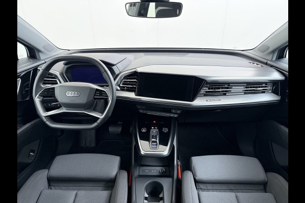 Audi Q4 e-tron 40 Launch Edition Advanced 82kWh Trekhaak Sportstoelen+Verwarmd Apple Carplay Android Auto Navi Ecc Pdc Elek.Achterklep Matrix Led Cruise Control Lmv 19" Isofix DAB 1.000KG Trekgewicht 1e Eigenaar Origineel Nederlandse Auto