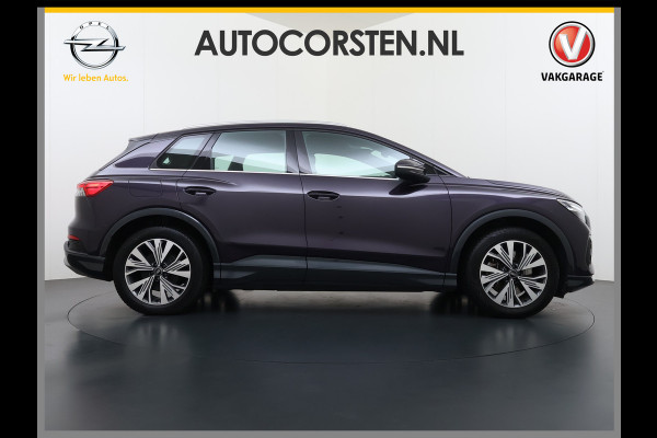 Audi Q4 e-tron 40 Launch Edition Advanced 82kWh Trekhaak Sportstoelen+Verwarmd Apple Carplay Android Auto Navi Ecc Pdc Elek.Achterklep Matrix Led Cruise Control Lmv 19" Isofix DAB 1.000KG Trekgewicht 1e Eigenaar Origineel Nederlandse Auto