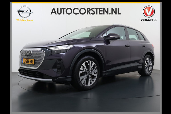 Audi Q4 e-tron 40 Launch Edition Advanced 82kWh Trekhaak Sportstoelen+Verwarmd Apple Carplay Android Auto Navi Ecc Pdc Elek.Achterklep Matrix Led Cruise Control Lmv 19" Isofix DAB 1.000KG Trekgewicht 1e Eigenaar Origineel Nederlandse Auto