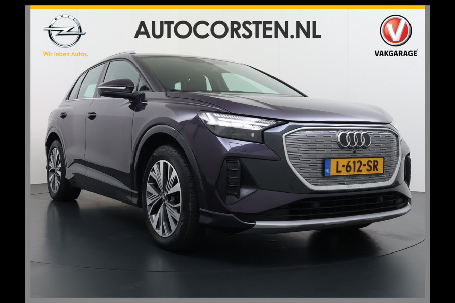 Audi Q4 e-tron 40 Launch Edition Advanced 82kWh Trekhaak Sportstoelen+Verwarmd Apple Carplay Android Auto Navi Ecc Pdc Elek.Achterklep Matrix Led Cruise Control Lmv 19" Isofix DAB 1.000KG Trekgewicht 1e Eigenaar Origineel Nederlandse Auto