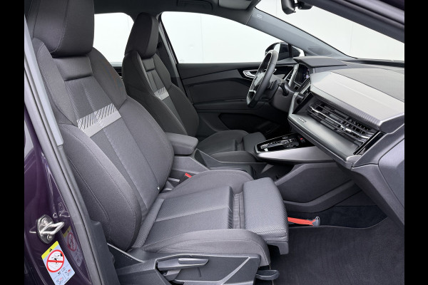 Audi Q4 e-tron 40 Launch Edition Advanced 82kWh Trekhaak Sportstoelen+Verwarmd Apple Carplay Android Auto Navi Ecc Pdc Elek.Achterklep Matrix Led Cruise Control Lmv 19" Isofix DAB 1.000KG Trekgewicht 1e Eigenaar Origineel Nederlandse Auto