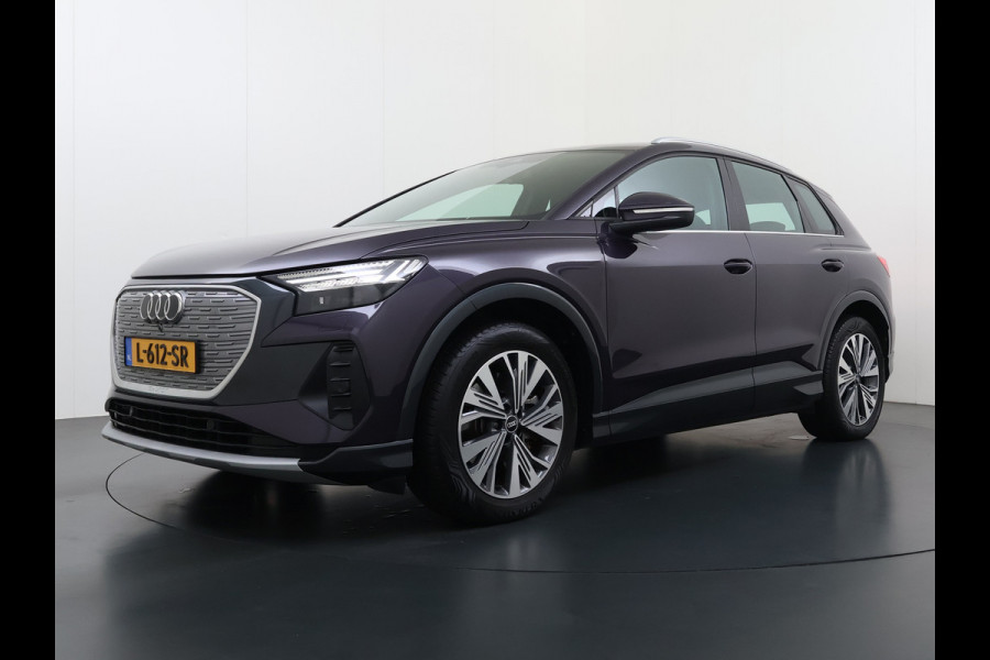Audi Q4 e-tron 40 Launch Edition Advanced 82kWh Trekhaak Sportstoelen+Verwarmd Apple Carplay Android Auto Navi Ecc Pdc Elek.Achterklep Matrix Led Cruise Control Lmv 19" Isofix DAB 1.000KG Trekgewicht 1e Eigenaar Origineel Nederlandse Auto