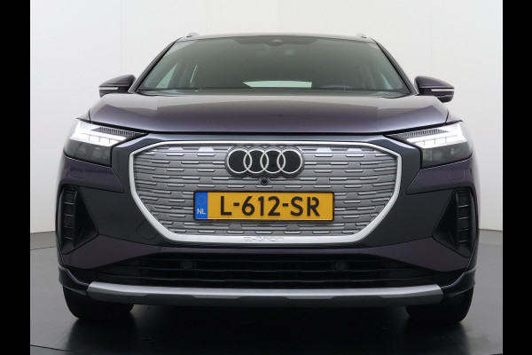 Audi Q4 e-tron 40 Launch Edition Advanced 82kWh Trekhaak Sportstoelen+Verwarmd Apple Carplay Android Auto Navi Ecc Pdc Elek.Achterklep Matrix Led Cruise Control Lmv 19" Isofix DAB 1.000KG Trekgewicht 1e Eigenaar Origineel Nederlandse Auto