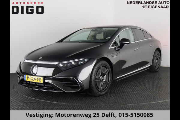 Mercedes-Benz EQS 450+ AMG LINE 108 kWh SOH 99% GARANTIE 2032* 1e EIG. NL AUTO. PANORAMA DAK . 360 GRADEN CAMERA .