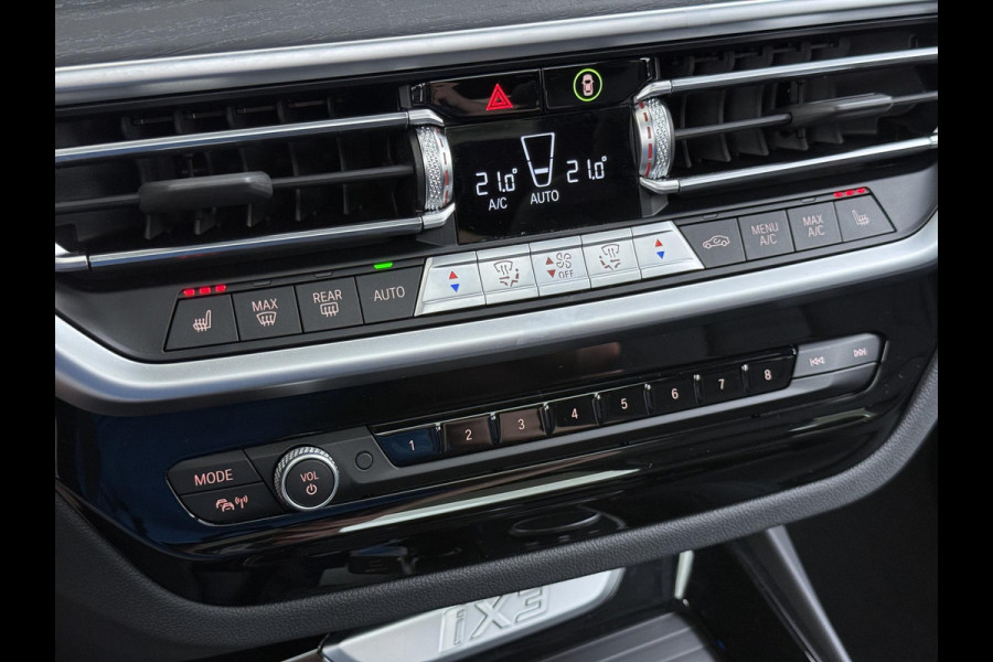 BMW iX3 High Executive 80 kWh M Sport | SOH 100% | Harman/Kardon | Panorama | Memory Seats | 360° Camera | Head-Up Display | Adaptive Cruise | Leder | Stoelverwarming | All-in incl. 12 mnd BOVAG |